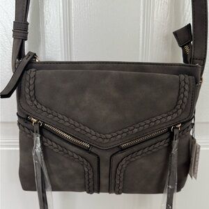 NWT Gray Women's Crossbody/ShoulderBag